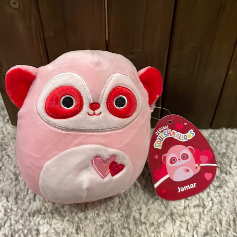 Jamar 5” Valentines Squishmallow USA